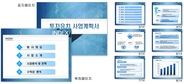 투자유치 사업계획서(제조업) 샘플, 양식 다운로드