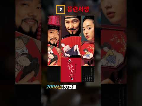 19금, 몇백만명씩 본 한국 영화 순위 19금, 몇백만명씩 본 한국 영화 순위