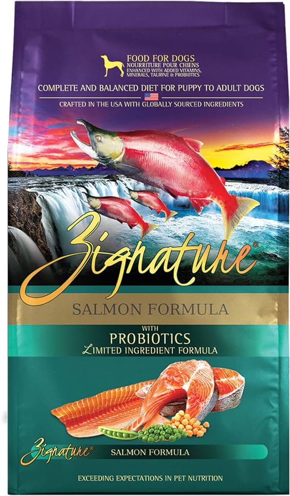 Amazon.Com: Zignature, Salmon Limited Ingredient Formula Grain-Free Dry Dog  Food, 12.5-Lb : Pet Supplies