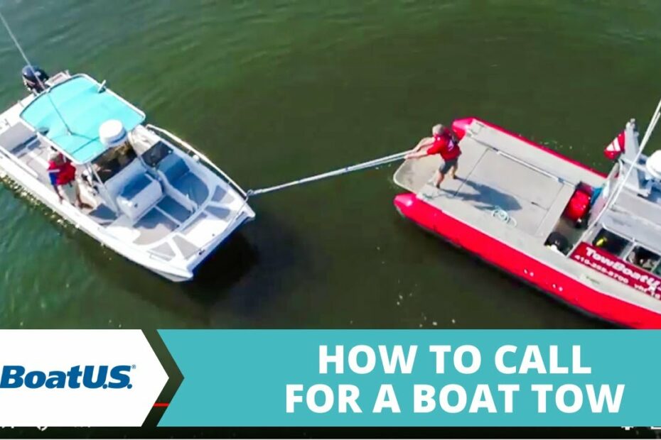 How To Call For A Boat Tow | Boatus - Youtube