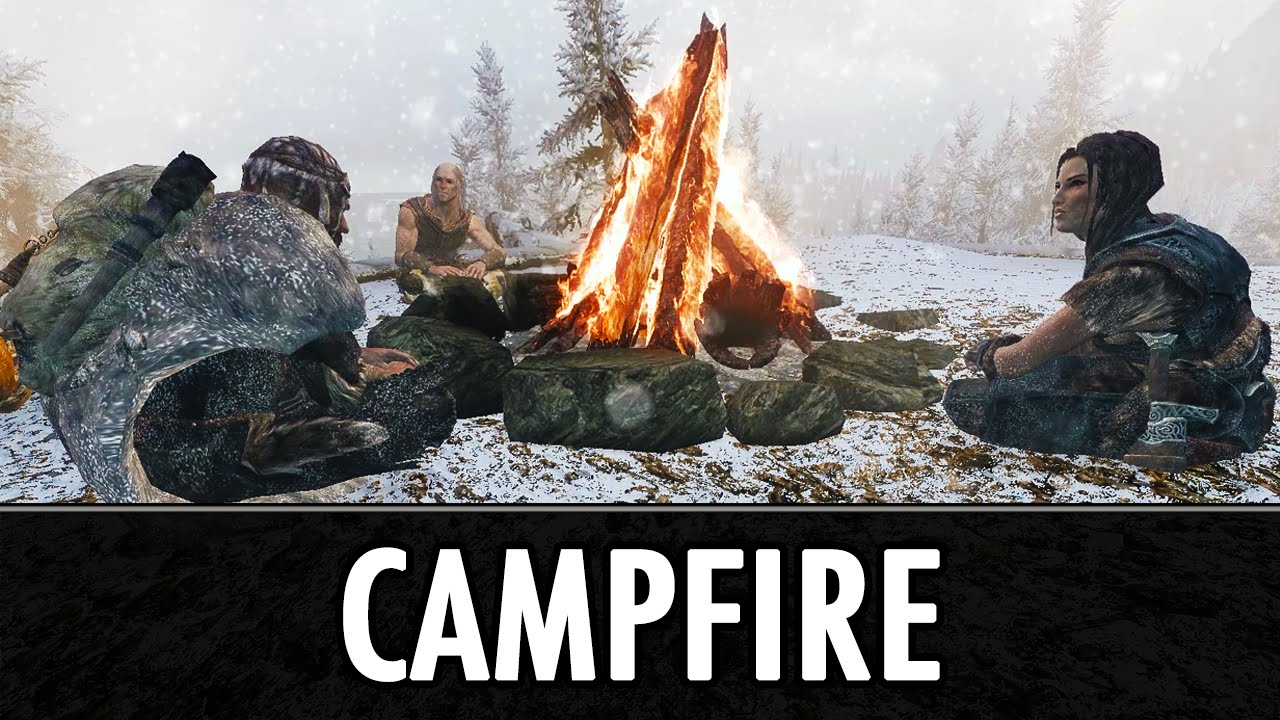 Skyrim Mod: Campfire - Complete Camping System - Youtube