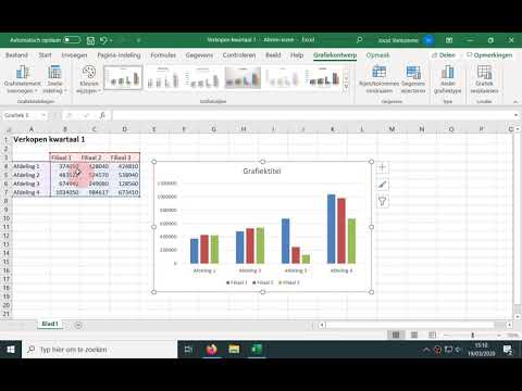 Excel: grafieken maken 1