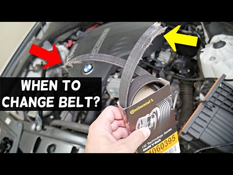 HOW OFTEN TO REPLACE SERPENTINE BELT ON CAR, WHEN TO CHANGE SERPENTINE BELT