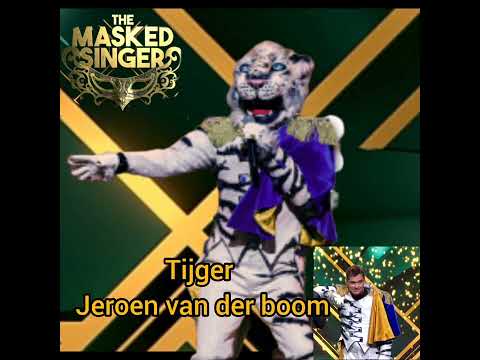 tijger//this is my life//jeroen van der boom// masked singer seizoen 4