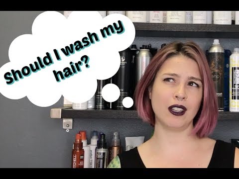 Clean or Dirty Hair Before Your Hair Appointment?