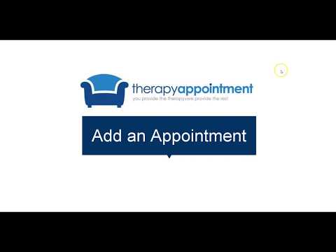 Adding Appointments