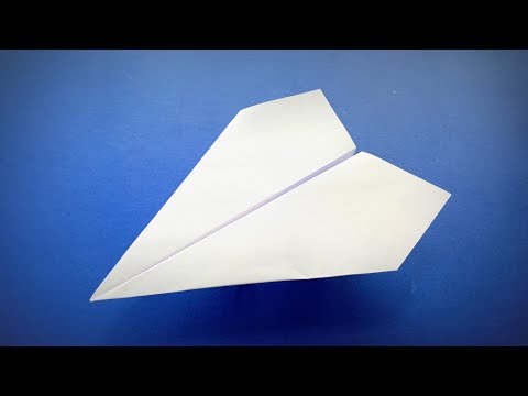 Vliegtuig Vouwen | Hoe maak je een papieren vliegtuigje | Origami Vliegtuig Makkelijk