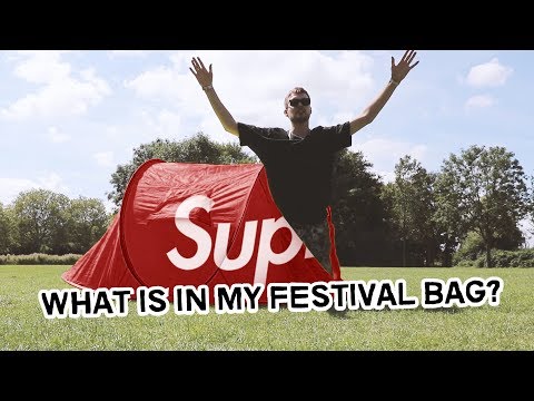 MUZIEK FESTIVAL ESSENTIALS || WHATS IN MY BAG