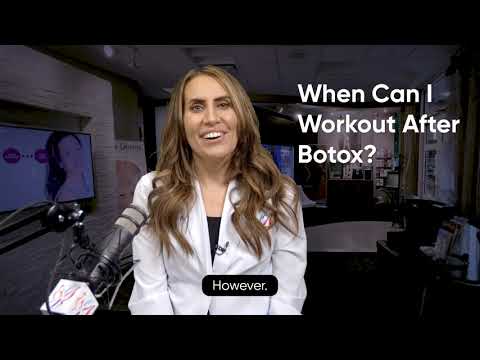 When Can I Workout After A Botox Treatment? (Best Botox Injectors 2021)