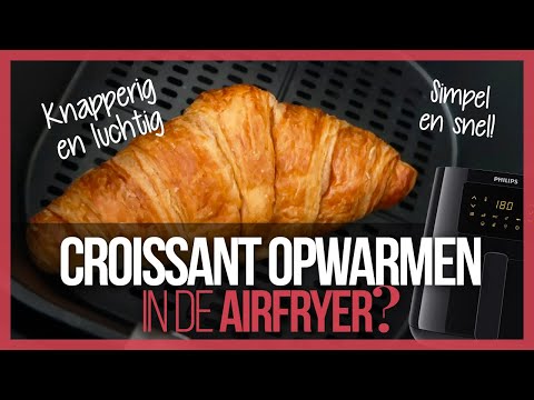 Airfryer Croissants Opwarmen (oude croissantjes weer als vers!) | Airfryer Vlog #1